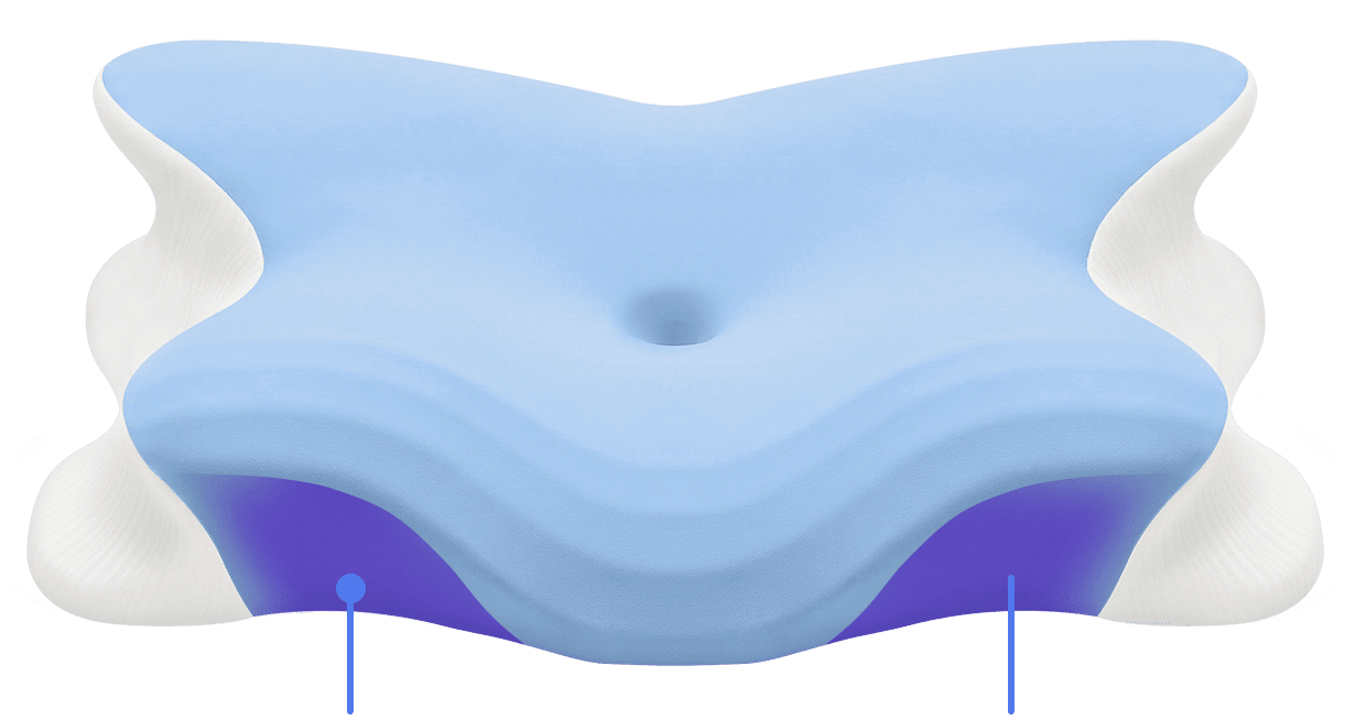 Melara Air pillow ergonomic anatomy