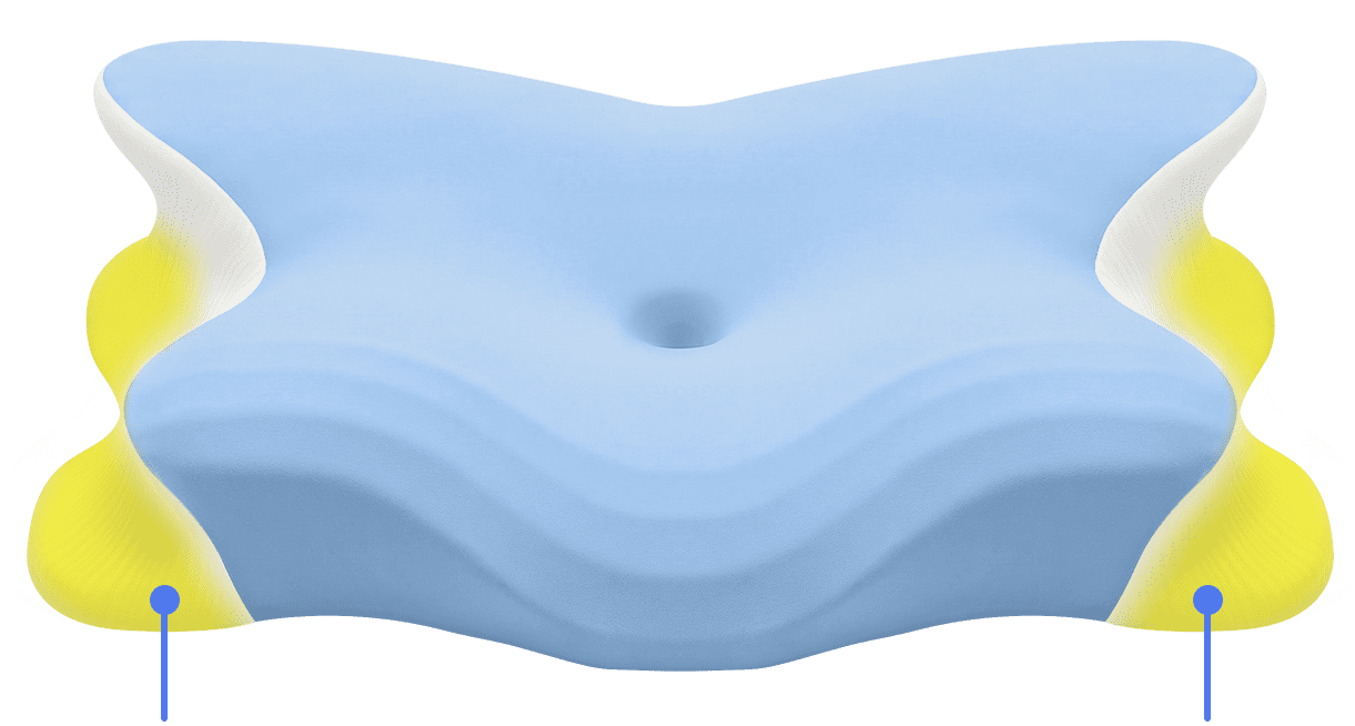 Melara Air pillow ergonomic anatomy